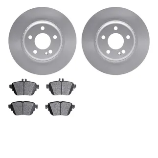 R1 Concepts WDUN1-63193 Carbon Series Brake Rotors W/ 5000 Oep Brake Pads